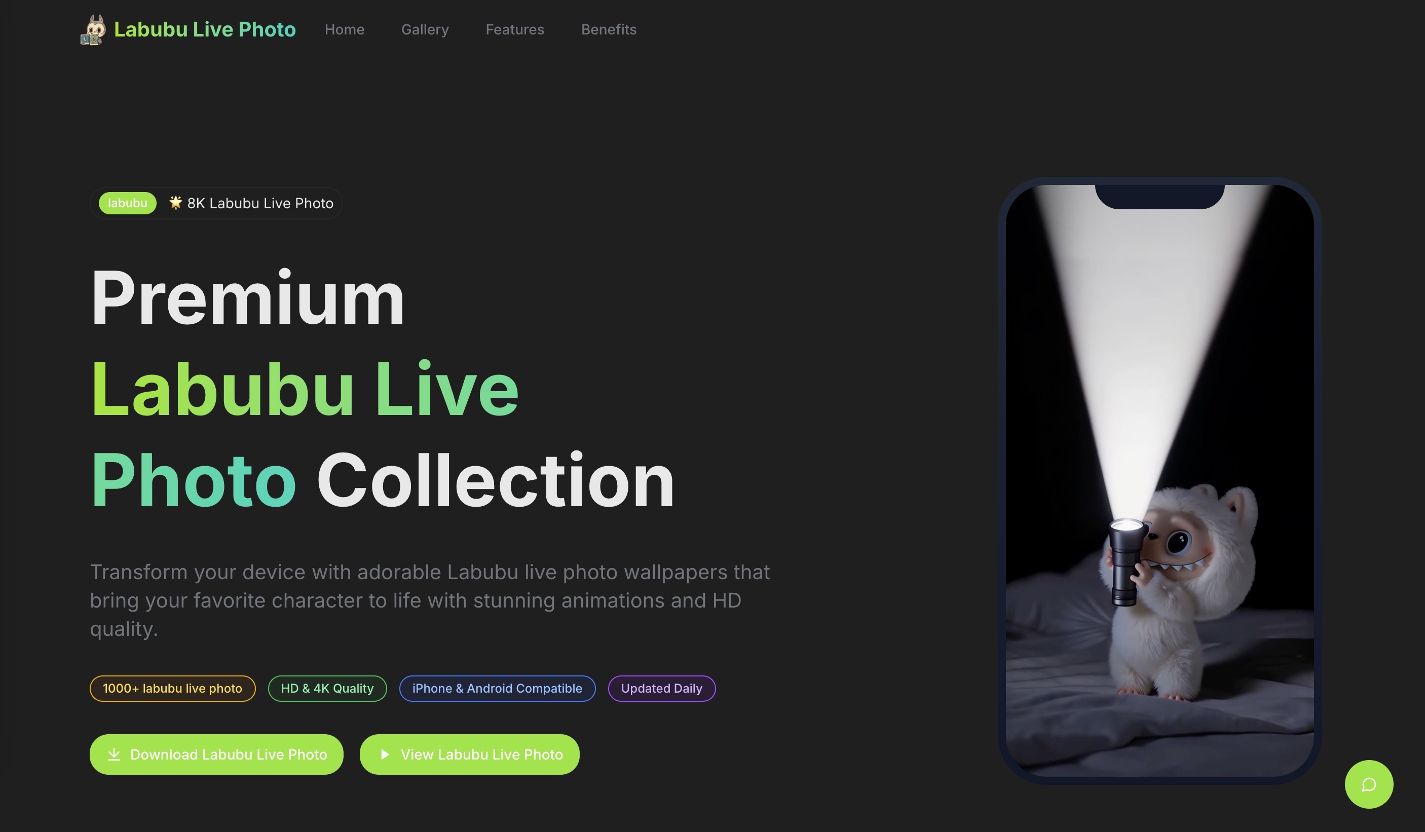 Labubu Live Photo | Fast Launch